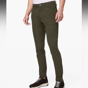 lululemon athletica Men's ABC Pant Slim Warpstreme Dark Olive